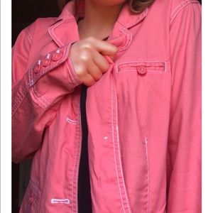 Pink Button Jacket - XL